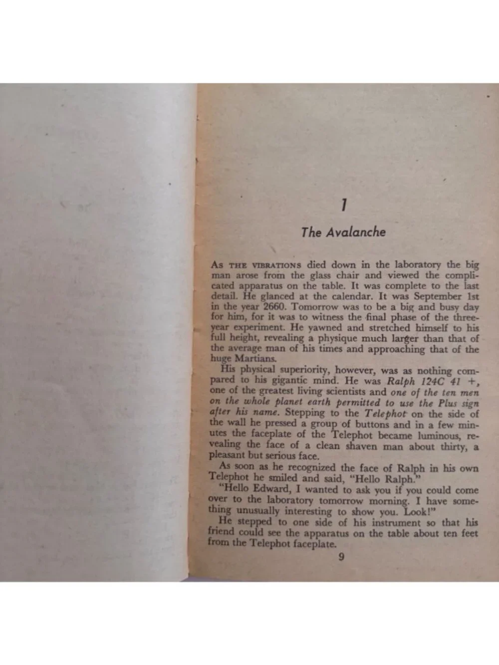 Hugo Gernsbacks Ralph 124C 41+ PB 1958 Crest Reprint Foreword Fletcher Pratt Vtg